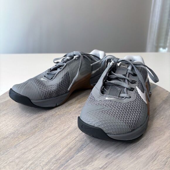 New‎ in Box Men's Nike Metcon 7 Particle Grey Gum CZ8281-011 US Size 5 - Picture 5 of 14